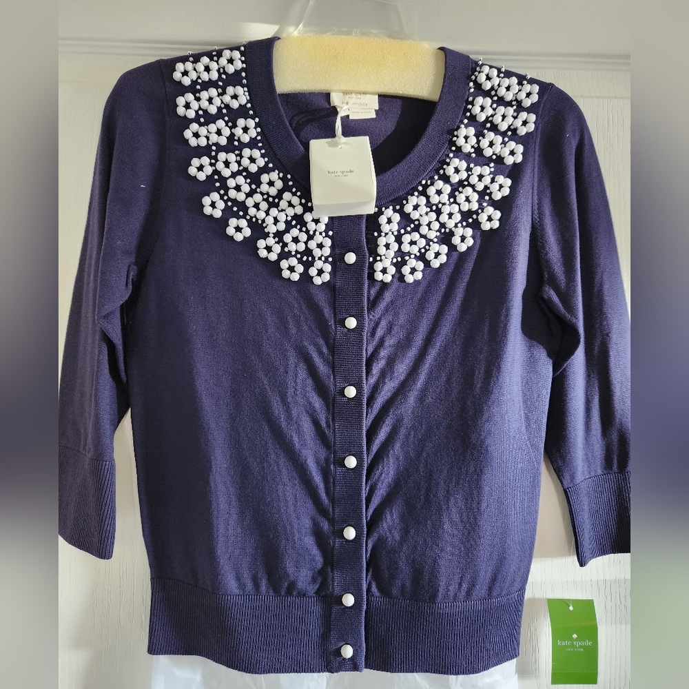 Kate Spade, Small navy blue sweater